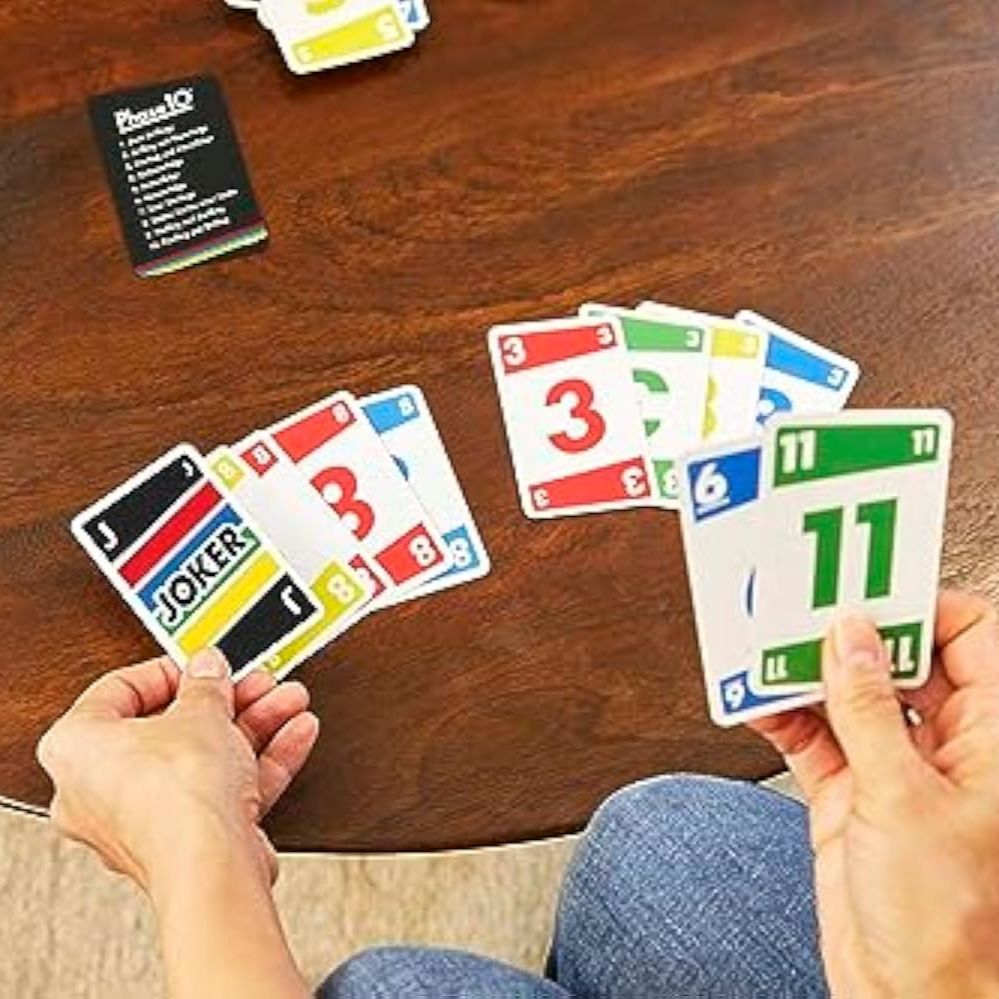 Juego de cartas Phase 10, jueg - Party Games For Adults And Kids reseña y precio