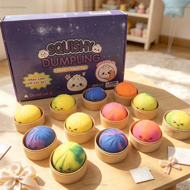 Juguete Squishy de Dumpling de - Party Games For Adults And Kids reseña y precio